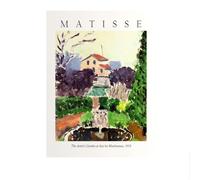SSLDP LFHLI Manifesti della Mostra Henri Matisse Arte murale Astratta retrò Pittura e Stampe su Tela di Henri Matisse Quadro di Arredamento casa 50x70cmx1 Senza Cornice