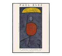 SSLDP LFHLI Manifesto della mostra di Paul Klee, Modernismo, Astratto, Retro, Arte murale, Paul Klee, Dipinto su tela e stampe, Decorazione per la casa nordica, Immagine 40x60cm, Senza cornice