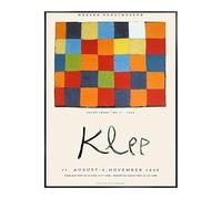 SSLDP LFHLI Manifesto della mostra di Paul Klee, Modernismo, Astratto, Retro, Arte murale, Paul Klee, Dipinto su tela e stampe, Decorazione per la casa nordica, Immagine 40x60cm, Senza cornice