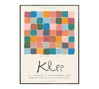 SSLDP LFHLI Manifesto della mostra di Paul Klee, Modernismo, Astratto, Retro, Arte murale, Paul Klee, Dipinto su tela e stampe, Decorazione per la casa nordica, Immagine 40x60cm, Senza cornice