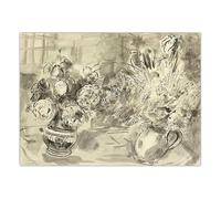 SSLDP LFHLI Marc Chagall Poster Astratto Stile Nordico Arte murale Marc Chagall Tela Pittura e Stampe Casa Soggiorno Decorazione Immagine 50x70cm Nessuna Cornice
