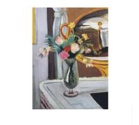 SSLDP LFHLI Matisse《Il Letto allo Specchio》Arte murale su Tela Poster di Matisse Stampe estetiche Pittura retrò Decorazione murale per la casa Immagine 40x60cmx1 Senza Cornice