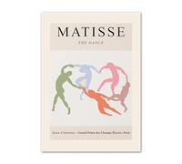 SSLDP LFHLI Moderno Matisse Poster Astratto Danza Arte della Parete Matisse Tela Pittura E Stampe Casa Soggiorno Decor Immagine 50x70cmx1 Senza Cornice
