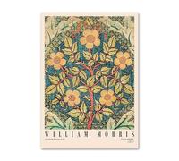 SSLDP LFHLI Mostra di Poster della William Morris Gallery Illustrazioni murali Pittura e Stampe su Tela William Morris Quadro di Arredamento Domestico 50x70cm Senza Cornice