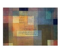 SSLDP LFHLI Paul Klee Poster Moderno Astratto Color Block Wall Art Paul Klee Tela Pittura e Stampe per la casa Soggiorno Decor Immagine 50x70cm Nessuna Cornice