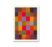 SSLDP LFHLI Poster Acquerello retrò di Paul Klee, Stile Astratto, Mostra d'Arte murale, Dipinto su Tela e Stampe di Paul Klee, Decorazione per la casa, 40x60 cm, Senza Cornice.