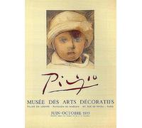 SSLDP LFHLI Poster Astratto Classico di Pablo Picasso, Figura, Arte murale, Dipinto su Tela e Stampe di Pablo Picasso, Arredamento Moderno per la casa, Immagine 40x60cmx1 Senza Cornice