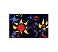 SSLDP LFHLI Poster Astratto di Joan Miró, Arte murale Vintage, Dipinto su Tela di Joan Miró, Stampe di Joan Miró, Decorazione nordica per la casa e Il Soggiorno, Immagine 50x70cmx1 Senza Cornice
