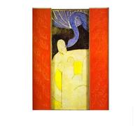 SSLDP LFHLI Poster classico di Henri Matisse《Leda e il cigno》Arte murale e stampe Henri Matisse Dipinto su tela Quadro nordico per la casa 50x70cm Senza cornice