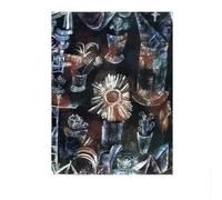 SSLDP LFHLI Poster Classico di Paul Klee Aesthetics Arte murale Vintage a Blocchi Colorati Pittura e Stampe su Tela di Paul Klee Foto di Arredamento casa 50x70cm Senza Cornice