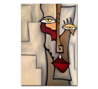 SSLDP LFHLI Poster del Maestro d'Arte Moderna Pablo Picasso, Cubismo Astratto, Arte murale, Pablo Picasso, Dipinto su Tela e Stampe, Decorazione per la casa, Quadro da Parete 40x60 cm, Senza Cornice.