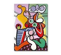 SSLDP LFHLI Poster del Maestro d'Arte Moderna Pablo Picasso, Linee del cubismo Vintage, Arte murale Pablo Picasso, Dipinto su Tela e Stampe, Decorazione per la casa, 40x60 cm, Senza Cornice.