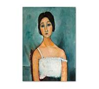 SSLDP LFHLI Poster della Mostra di Amedeo Modigliani Donne Arte murale di Amedeo Modigliani Pittura e Stampe di Amedeo Modigliani Quadro di Decorazione per la casa 50x70cm Senza Cornice