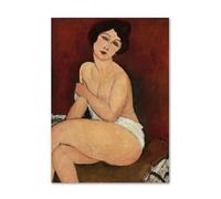 SSLDP LFHLI Poster della Mostra di Amedeo Modigliani Donne Arte murale di Amedeo Modigliani Pittura e Stampe di Amedeo Modigliani Quadro di Decorazione per la casa 50x70cm Senza Cornice