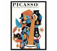 SSLDP LFHLI Poster dell'artista Classico Pablo Picasso Quadro Astratto su Tela Illustrazione murale e Stampe di Decorazione per la casa Immagine murale 50x70cm Senza Cornice