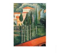 SSLDP LFHLI Poster di Amedeo Modigliani Paesaggisti Illustrazioni murali Amedeo Modigliani Pittura e Stampe su Tela Quadro di Arredamento Moderno 50x70cm Senza Cornice
