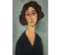 SSLDP LFHLI Poster di Amedeo Modigliani Ritratto di Una Donna Illustrazione murale Pittura e Stampe su Tela di Amedeo Modigliani Quadro di Arredamento per la casa 50x70cm Senza Cornice