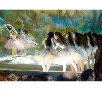 SSLDP LFHLI Poster di Edgar Degas The Rehearsal Dancers Wall Art Edgar Degas Canvas Painting And Prints Nordic Home Living Room Decor Picture 50x70cm No Frame