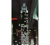 SSLDP LFHLI Poster di Georgia O'Keeffe《Vista Notturna degli edifici》Arte murale Pittura e Stampe su Tela di Georgia O'Keeffe Foto di Arredamento casa 50x100cmx1 Senza Cornice