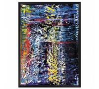 SSLDP LFHLI Poster di Gerhard Richter, Espressionismo Astratto, Arte murale, Dipinto su Tela e Stampe di Gerhard Richter, Decorazione per la casa nordica, Immagine 40x60cm, Senza Cornice