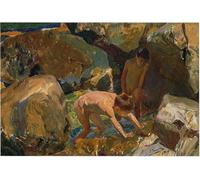 SSLDP LFHLI Poster di Joaquin Sorolla Cerca Arte murale di molluschi Joaquin Sorolla Quadro e Stampe di Decorazione casa 40x60cmx1 Senza Cornice