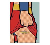 SSLDP LFHLI Poster di Roy Lichtenstein, Arte Astratta da Parete, Dipinto su Tela e Stampe di Roy Lichtenstein, Decorazione Moderna per la casa, Soggiorno, 50x70cm, Senza Cornice.