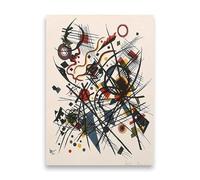 SSLDP LFHLI Poster di Wassily Kandinsky Illustrazione murale a Linea Astratta Pittura e Stampe su Tela di Wassily Kandinsky Quadro di Arredamento Nordico 40x60cm Senza Cornice