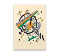 SSLDP LFHLI Poster di Wassily Kandinsky Semplice Illustrazione murale a Linee Pittura e Stampe su Tela di Wassily Kandinsky Quadro di Arredamento Moderno 40x60cmx1 Senza Cornice
