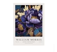 SSLDP LFHLI Poster di William Morris, Dipinto su Tela con Fiori Colorati, Stile Liberty, Arte murale e Stampe, Arredamento Moderno per la casa, Quadro da Parete 40x60 cm, Senza Cornice.