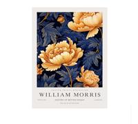 SSLDP LFHLI Poster di William Morris, Dipinto su Tela con Fiori Colorati, Stile Liberty, Arte murale e Stampe, Arredamento Moderno per la casa, Quadro da Parete 40x60 cm, Senza Cornice.