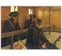 SSLDP LFHLI Poster e Stampe di Joaquin Sorolla, impressionisti di Joaquin Sorolla, Arte murale su Tela, Dipinto Astratto, Decorazione per la casa nordica, 50x70 cm, Senza Cornice