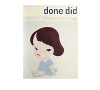 SSLDP LFHLI Poster estetico di Yoshitomo Nara Arte murale da Bambola da Sogno Pittura e Stampe su Tela di Yoshitomo Nara Foto di Arredamento casa Kawaii 50x70cm Senza Cornice