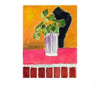 SSLDP LFHLI Poster retrò Classico di Henri Matisse Ramo d'edera, Stampe e Quadri su Tela, Decorazione per la casa nordica, 50x70 cm, Senza Cornice.