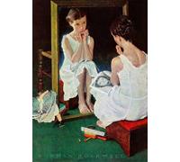 SSLDP LFHLI Poster retrò degli Anni '90 di Norman Rockwell, Arte murale di Norman Rockwell, Dipinto su Tela e Stampe, Decorazione Moderna per la casa, Soggiorno, 50x70 cm, Senza Cornice.