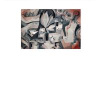 SSLDP LFHLI Poster retrò Paul Klee ad Acquerello Stile Astratto Illustrazione murale Pittura e Stampe su Tela Paul Klee Quadro di Arredamento Moderno 50x70cm Senza Cornice