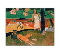 SSLDP LFHLI Poster Vintage di Paul Gauguin, Pastorali tahitiane, 1892", Dipinto su Tela e Stampe di Paul Gauguin, Decorazione per la casa, 60x70 cm, Senza Cornice.