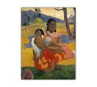 SSLDP LFHLI Poster Vintage di Paul Gauguin Quando Ti sposi?, Dipinto su Tela e Stampe di Paul Gauguin, Decorazione per la casa, 40x60 cm, Senza Cornice.