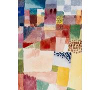 SSLDP LFHLI Poster Vintage di Paul Klee, Arte murale Astratta Colorata, Dipinto su Tela di Paul Klee e Stampe per la Decorazione della casa, Soggiorno, Immagine 50x70cmx1 Senza Cornice