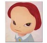 SSLDP LFHLI Poster Vintage di Yoshitomo Nara, Cartoni Animati, graziosi Quadri per Bambini, Stampe su Tela di Yoshitomo Nara, Decorazioni per la casa, 50x50 cm, Senza Cornice.