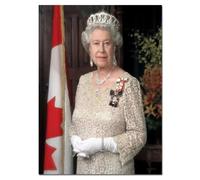 SSLDP LFHLI Ritratto della regina Elisabetta II Poster Arte moderna da parete Regina Elisabetta II Tela Pittura e stampe Nordic Home Decor Immagine 40x60cm Senza cornice