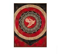 SSLDP LFHLI Shepard Fairey Poster Colombia della Pace Dipinto su Tela Vintage, Arte Moderna da Parete, Stampe di Shepard Fairey, Decorazione per Soggiorno, Immagine 50X70cmx1 Senza Cornice