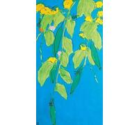 SSLDP LFHLI Walasse Ting Poster Astratto《Summer Days》Arte murale Walasse Ting Quadratura e Stampe Fashion Home Décor 50x120cm Senza Cornice