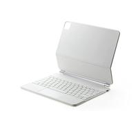 SSLQYLEE Smart Magic Keyboard Keyboard for iPad Pro 11 Case Keyboard Cover (colore: bianco, taglia: Pro 12.9)