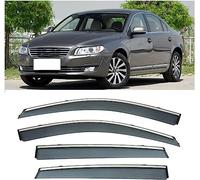 SsMmtin 4 Pezzi Deflettori d'Aria per Volvo S80 2009-2015, Deflettori Aria Auto Aerodinamico Antivento Antipioggia Accessori