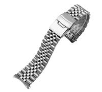 SSNAWBA Cinturino in acciaio for immersioni da 22 mm compatibile con cinturino da polso for orologio Casio Duro MDV107-1A MDV106-1A, parti di ricambio for cinturino, 3 stili(Silvery 5)