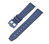 SSNAWBA Cinturino in caucciù da 20 mm compatibile con Swatch X Omega MoonSwatch compatibile con Speedmaster Curved End Sport Tpu impermeabile sostituisce il cinturino dell'orologio for uomo donna(Roya