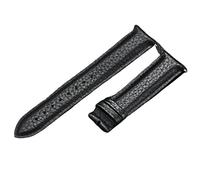 SSNAWBA Cinturino in pelle 12/13/14/15/16/17/18/19/20/21/22/23/24mm Uomo Donna Universale Pelle bovina Sostituisci cinturino cinturino marrone(Black no buckle,14mm)