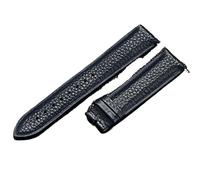 SSNAWBA Cinturino in pelle 12/13/14/15/16/17/18/19/20/21/22/23/24mm Uomo Donna Universale Pelle bovina Sostituisci cinturino cinturino marrone(Blue no buckle,13mm)