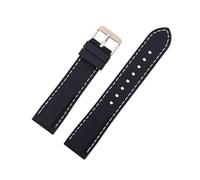 SSNAWBA Cinturino in silicone da 16 mm, 18 mm, 20 mm, 22 mm, 24 mm, sportivo, impermeabile, unisex, a sgancio rapido, compatibile con Gear S3 Ticwatch, 22mm, Agata