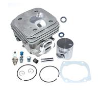 SSNAWBA Kit pistone cilindro 50mm compatibile con motosega Husqvarn 365 X-torq Jonsered 2166 575774102